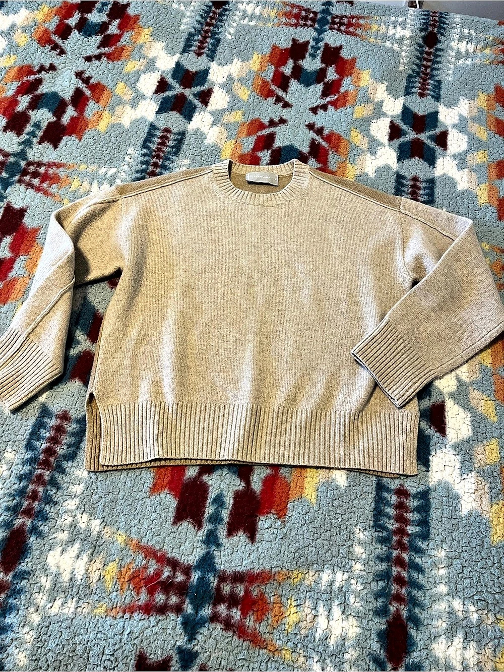 Everlane The Cashmere Crew Neck Sweater Brown Small